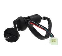 Ignition Coil 1Piece 2/4 Wires Pins Ignition Start Switch Lock Key For ATV Go Kart Scooter Motorcycle Ignition Switch(4 Wires Male Plug A)