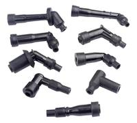 Ignition Coil 2PCS For 50-250CC Motorcycle Pit Dirt Bike ATV Quad Buggy Go Kart GY6 Moped Scooter 4 Wheel Universal Ignition Plug Cap Cover Motorcycle Ignition Coil(2)