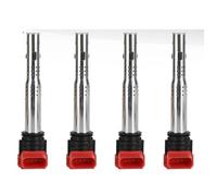 Ignition Coil 4x Red Coil Packs Set 06E905115E For A3 For A4 For A5 For A6 For Q5 For TT Car Accessories Parts