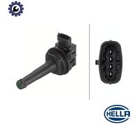 Ignition coil Flush-Fitting Pencil Ignition Coils 5DA 358 000-071 HELLA
