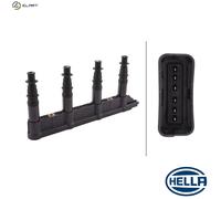 HELLA 5DA 358 000-311 Ignition Coil Fits Citroen C2 C3 1 C4 1 Coupe Peugeot 207