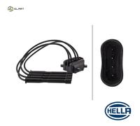 Ignition coil including ignition coil cable 5DA 358 000-581 HELLA for DACIA