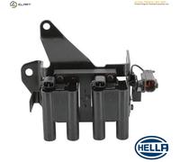 Ignition coil Flush-Fitting Pencil Ignition Coils 5DA 358 057-501 HELLA for AUDI