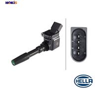 Ignition coil Flush-Fitting Pencil Ignition Coils 5DA 358 057-501 HELLA for AUDI
