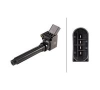 HELLA 5DA 358 057-561 Ignition Coil With 4 Pins Fits Audi Cupra Seat Skoda VW