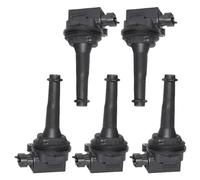 ignition coil 5PCS Ignition Coil 4-pin For VOLVO C70 S60 2.0 2.3 2.4 2.5 2.9 3.0 T5 T6 30713416 9125601 UF341 Engine Ignition Coil Pack