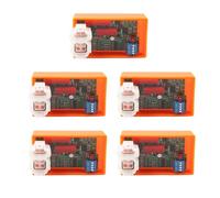 Ignition Coil 6 Pin Motorcycle Ignition Ignite Components Unit AC CDI Box With DIP Switch For TITAN KS ML For XLR XL 125 For TITAN99 CBX XR200 Ignition Switch(Orange 5 pieces)
