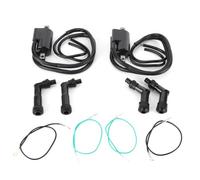 Ignition Coil And Spark Plug Cap Set OEM Reference 30510-333-013 30520-333-013 HT Coil Motorcycle Motorcycle Ignition System Replacement Part For Honda CB350F CB400F CB500K CB550F CB550K