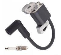 Ignition Coil And Spark Stopper Kit For Lawn Mower Engine Compatible With 799582 798534 593872 595009 Models Black White Color High Energy Package For Reliable Starting Performance In Garden Tools
