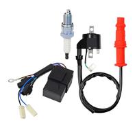 Ignition Coil & CDI Box(8 Pin/line )Spark Plug Compatible With Polaris Sportsman 500 1996 1997 1998 1999 2000 2001 3085564 3085228