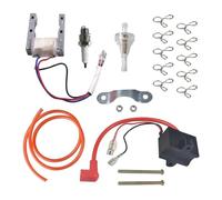 Ignition Coil CDI Ignition Coil With Magneto Coil Kit For 2 Stroke 49cc 50cc 66cc 80cc 100cc PK80 BT80 YD100 Engine Gas Motorized Bike