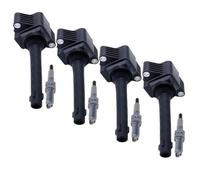 Ignition Coil Compatible with Tiggo 8 7 9 4 Pro 2 5x Arrizo 6 Kaiyi E5 Kunlun Jetour Dashing X70 X90 Plus X95 Exeed TX TXL LX VX(4pcs with spark plug)