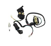 Ignition Coil Complete Electrics Wiring Harness Spark CDI Ignition Coil Kits For Dirt Bike 50cc 110cc 120cc For Zongshen For Loncin Switch(C Set)