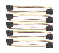 Ignition Coil Connector Compatible With Dacia For Logan 2 Pin Ignition Coil Connector Plug Cable Wire Harness Waterproof Electrical Assembly Replacement(10pcs)