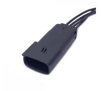 Ignition Coil Connector Harness Compatible With 33471-0401 4 Pin Car Light Lamp Ignition Coil Electrical Cable Connectors Wire Harness Plug(4Pin Male)(4Pin Male)