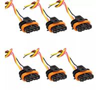 Ignition Coil Connector Harness Compatible With Volvo For XC70 For XC90 V60 V70 0221604001 Ignition Coil Connector Repair Wiring Harness Connector(5pc)(6pc)
