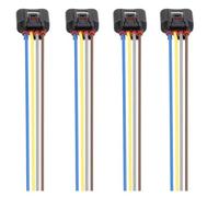 Ignition Coil Connector Plug Compatible With Lexus For HS250h 2010 2011 2012 Car Ignition Coil Harness Plug Connector 4-way 2AZFE1ZZFE(4 pcs)
