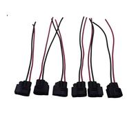 Ignition Coil Connector Plug Compatible With Mazda 6 3.7L V6 2009-2013 For CX-9 3.7L V6 2008-2015 Automotive Ignition Coil Harness Plug Replaces 7T4Z12029E(6 pc)