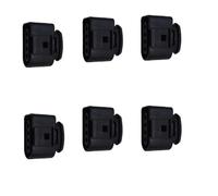Ignition Coil Connector Plug Compatible With Vw For Passat 2001-2010 For CC For Tiguan 2009-2016 6 Pcs Ignition Coil Connector Harness Plug 8K0973724 4B0973724(Without Wires)