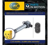 Ignition coil Flush-Fitting Pencil Ignition Coils 5DA 358 057-531 HELLA for JEEP