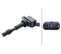 HELLA Ignition Coil 5DA 358 168-061 - Flush-Fitting Pencil - Fits Kia/Hyundai