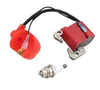 IGNITION COIL For 43cc 47cc 49cc For Mini Quad Pocket Dirt Bike ATV 2-Stroke Engine Part With For Spark Plug Ignitions Coils(A set red)