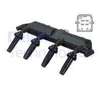 Ignition Coil Delphi CE20011-12B1 Fits Citroen Fiat Peugeot Berlingo C2 4 Pins