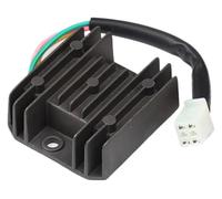 ignition coil For GY6 For 50cc 125cc 150cc ATV Quad Starter Relay Solenoid Voltage Regulator Rectifier 6 Pin AC CDI Spark Kits(4 Wires Rectifier)