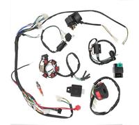 Ignition Coil Full Complete Electrics Wiring Harness CDI STATOR 6 Coil For Motorcycle ATV Quad Pit 50cc 110cc 125cc