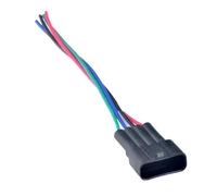 Ignition Coil Harness Compatible With Toyota For Camry For Corolla For Rav4 7283-7449-30 90980-11885 4 Pin Automotive Connector Ignition Coil Wire Harness Plug(Female Black)