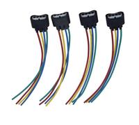 Ignition Coil Harness Compatible With Toyota For Corolla L4 1.8L 1999-2010 For Prius L4 1.5L 2001-2009 For Matrix L4 1.8L 2003-2008 Ignition Coil Harness Plug 90980-11885(4 Piece)
