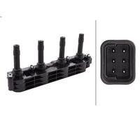 Ignition Coil HELLA 5DA 358 000-871 for OPEL COMBO Tour 1.6 2005-2011