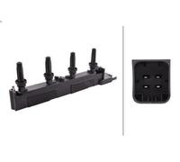 Ignition Coil HELLA 5DA 358 000-891 for PEUGEOT 406 (8B) 2 1999-2