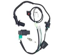 Ignition Coil Kick Start Pit Dirt Bike Electrical Kit For 50cc-160cc SSR Thumpstar Motors Wiring Loom Harness Kill Switch Ignition Coil CDI Ignition Coil Stick