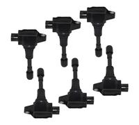 Ignition Coil Kit 6Pcs Ignition Coils 22448Jf00A 22448Jf00B For Nissan Gt-R R35 V6-3.8L 2009-2017 T 2014- For Uf638 Vr38Dett