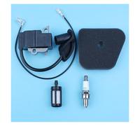 Ignition Coil Module Air Fuel Filter Candle Kit for Stihl FS90 R FC90 FS 100 FC FS110 KM110 Trimmer #4180 1302 A