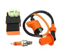 Ignition Coil Motorcycle 6 Pin Ac Cdi Box Ignition Rectifier Ignition Coil For GY6 For 50cc For 125cc For Moped Scooter For Atv For Go Carts(Set)