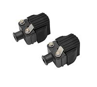 Ignition Coil Pack 2pcs Replacement for Chrysler Force Mercury Mariner Outboard Boat 40HP 70HP 115HP 140HP V-135 210CC & More Replaces# 18-5186, 339-7370A13, 339-832757A4, 339-832757B4