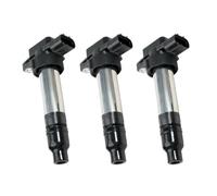 Ignition Coil Pack 3PCS 33400-76G21 Compatible With MR Wagon Lapin Carry Jimny Wagon R Alto Hustler Every 0.66 R06A K6A L3
