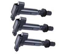Ignition Coil Pack 3pcs Ignition Coil Compatible with Citroen For C3 II For C4 CACTUS For PICASSO 1.2T 1199cc Compatible with Peugeot 5008 408 308 2008 208 2015 Replacement Parts 3639845