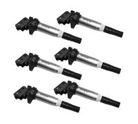 Ignition Coil Pack 4-6PCS Ignition Coil For BMW E81 F22 F23 E46 E90 F33 X3 E83 320i 335i 525i Car Accessories 12137594596 12137594938(Onecolor)