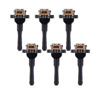 Ignition Coil Pack 6Piece For BMW 3er E36 320i 325i For M3 3.0 5er E34 520i 525i M50 S50 Ignition Coil Pack 12131703359 Ignitions