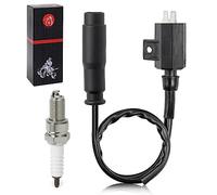 Ignition Coil Pack and spark plug + CAP For Kawasaki Brute Force 650 4x4i 4x4 2005-2013 Prairie 650 700 2002-2006 Brute Force 750 2005-2007 Teryx 750 2008