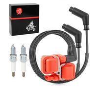 Ignition Coil Pack and Spark Plug & Wire Cap For Can-Am Commande Renegade Outlander MAX 500 570 650 800 800R 1000 1000R Bombardier TRAXTER 500 650