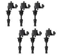 Ignition Coil Pack Compatible with 300ZX Z32 J30 Fairlady Z CZ32 GCZ32 VG30 VG30DETT Engines - Replaces 22433-30P00 22448-30P03 DIS-009 MCP-400(6PCS black)