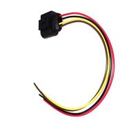 Ignition Coil Pack Connector Compatible With A4 2008-2016 For A6 2011-2016 For A8 2010-2013 Car Ignition Coil Connector Repair Kit Wire Harness Plug 1J0973724(1 PC with wires)
