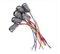 Ignition Coil Pack Connector Compatible With For Expedition For Explorer For Flex 3.5L V6 2013-2019 6Pcs Ignition Coil Connector Plug Pigtail Harness 2505-484814