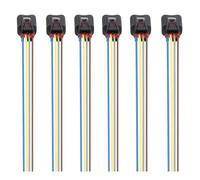 Ignition Coil Pack Connector Compatible With Lexus For HS250h 2010 2011 2012 Car Ignition Coil Harness Plug Connector 4-way 2AZFE1ZZFE(6 pcs)