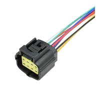 Ignition Coil Pack Connector Compatible With Toyota 1 Set 8 Pin Car Electrical Plug Wiring Harness Connector Boost Sensor Cable 174982-2 174984-2(Female wire)