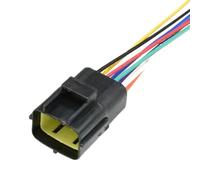 Ignition Coil Pack Connector Compatible With Toyota 1 Set 8 Pin Car Electrical Plug Wiring Harness Connector Boost Sensor Cable 174982-2 174984-2(Male wire)